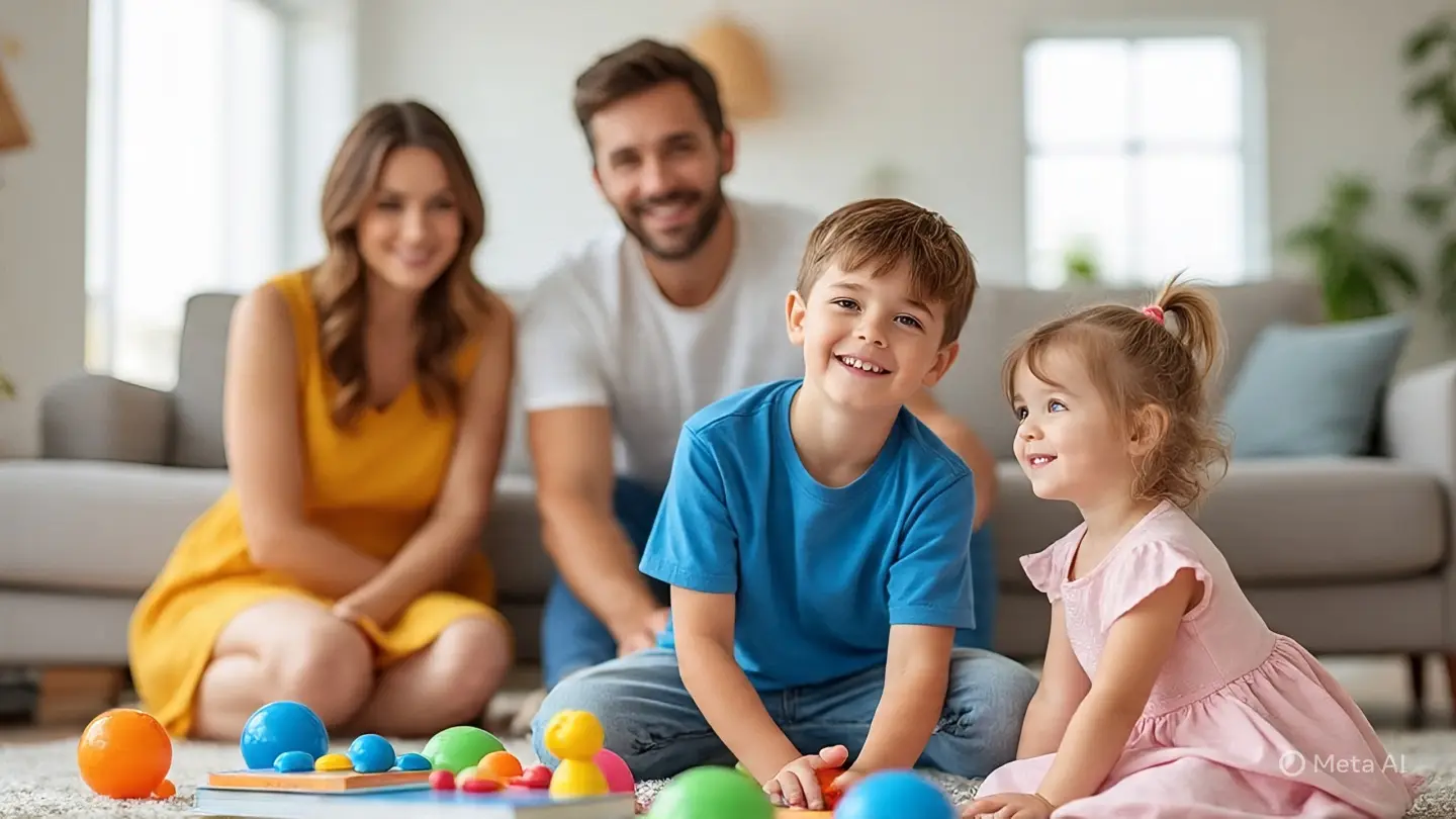 Happy family with young children representing increased Child Tax Credit benefits under the One Big Beautiful Bill Act from 2025 to 2028.